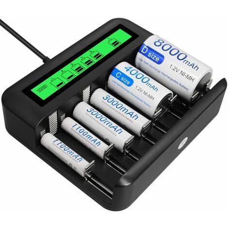 Rechargez, Économisez, Recommencez – Le Chargeur de Piles Indispensable à la Maison !