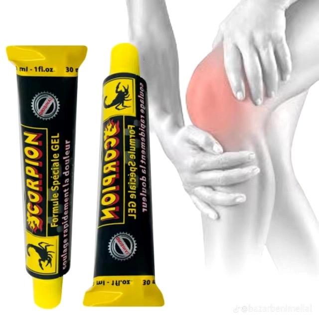 Scorpion Rubalm – Gel & Huile Chauffants (100% Original) – Soulage Rapidement Douleurs Musculaires et Articulaires