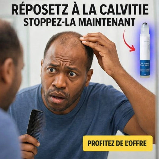 Sérum roll-on pour la croissance des cheveux