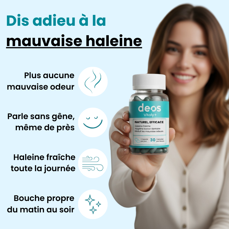 Deos ☘️ le Complément anti-odeur