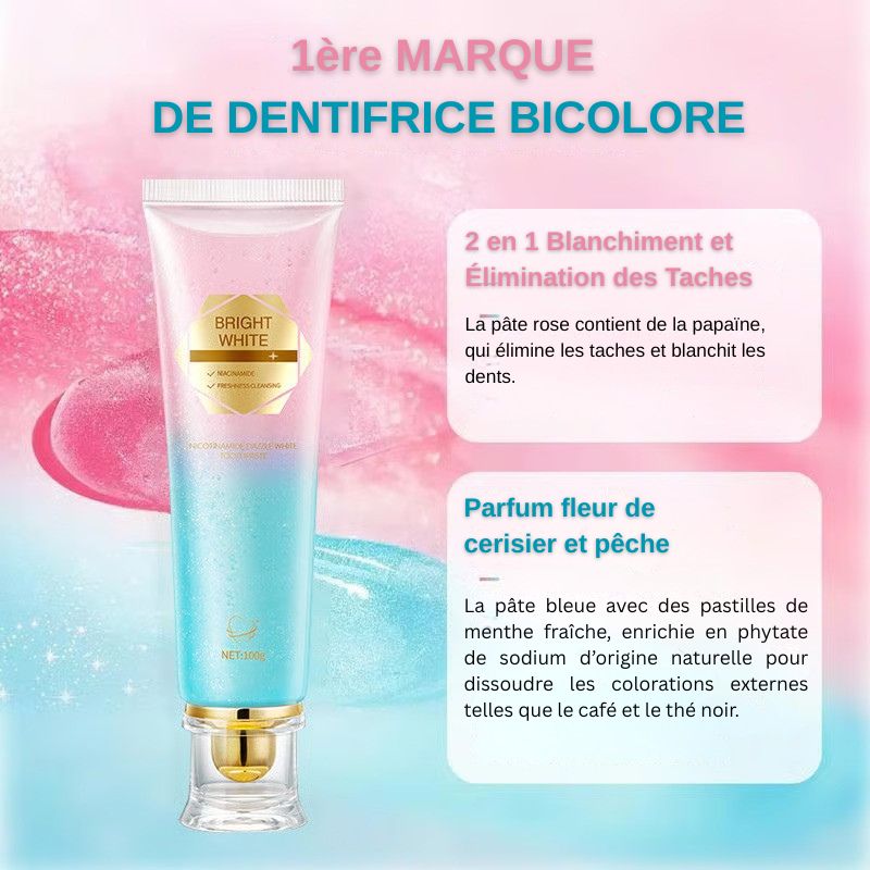 🦷 Dentifrice blanchissant à la niacinamide - Pour des dents plus saines et plus blanches ! (ci)