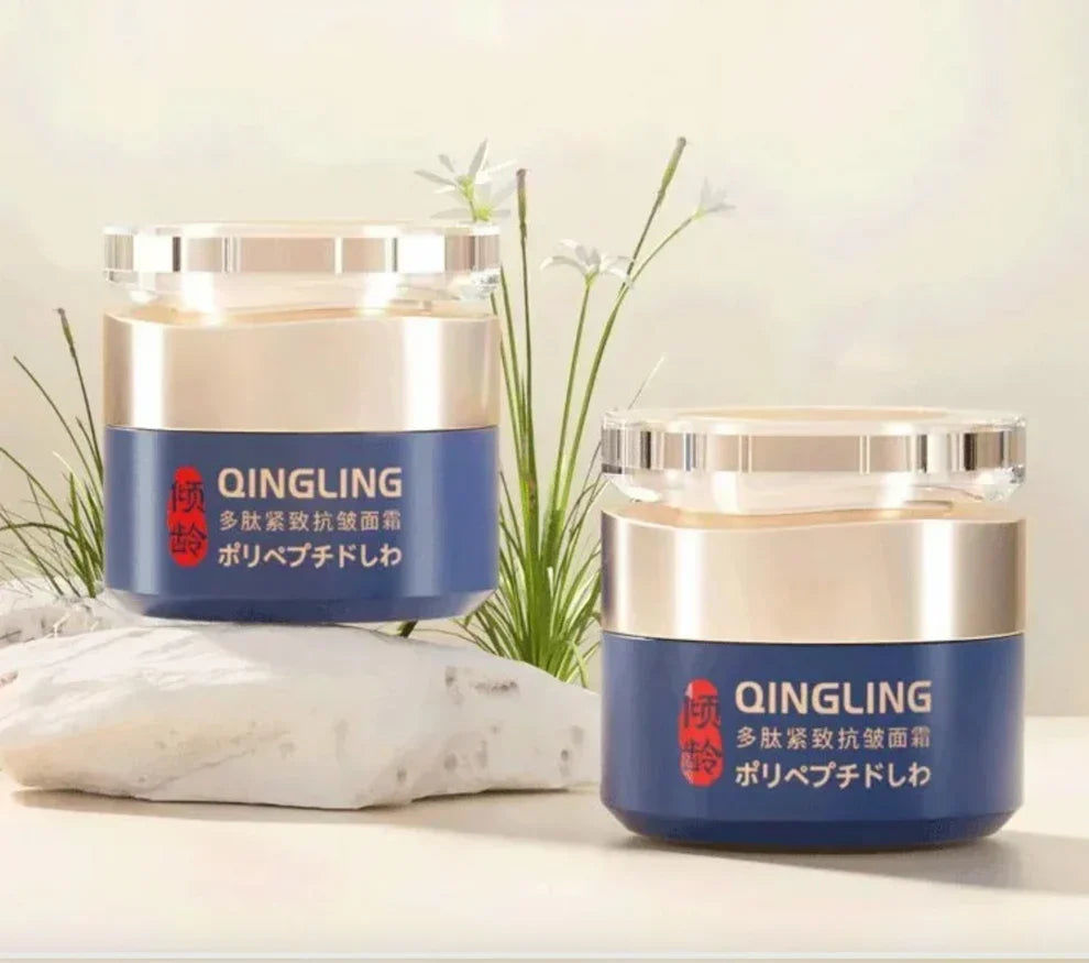 Crème Anti-Rides QINGLIN – Rajeunit, Illumine et Raffermit la Peau du Visage