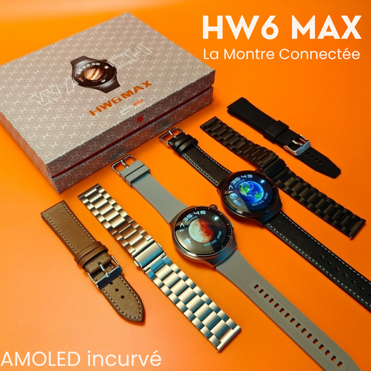 La Montre HW6 MAX Pro 2025 Premium + Cadeau exclusif aujourd'hui