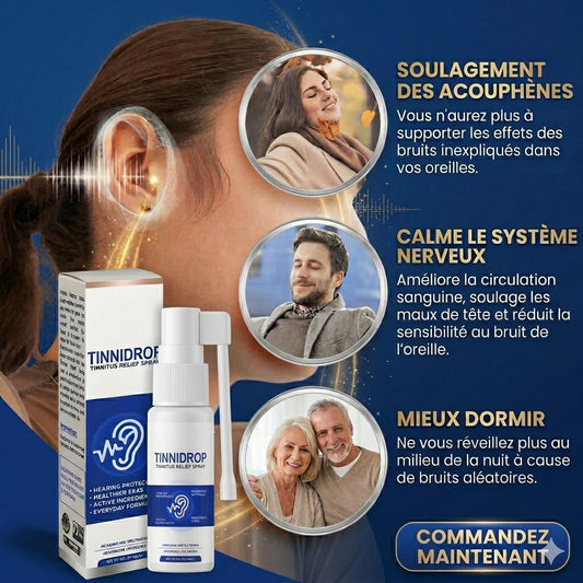 Tinnidrop – Le secret naturel pour retrouver un confort immédiat, chaque jour.
