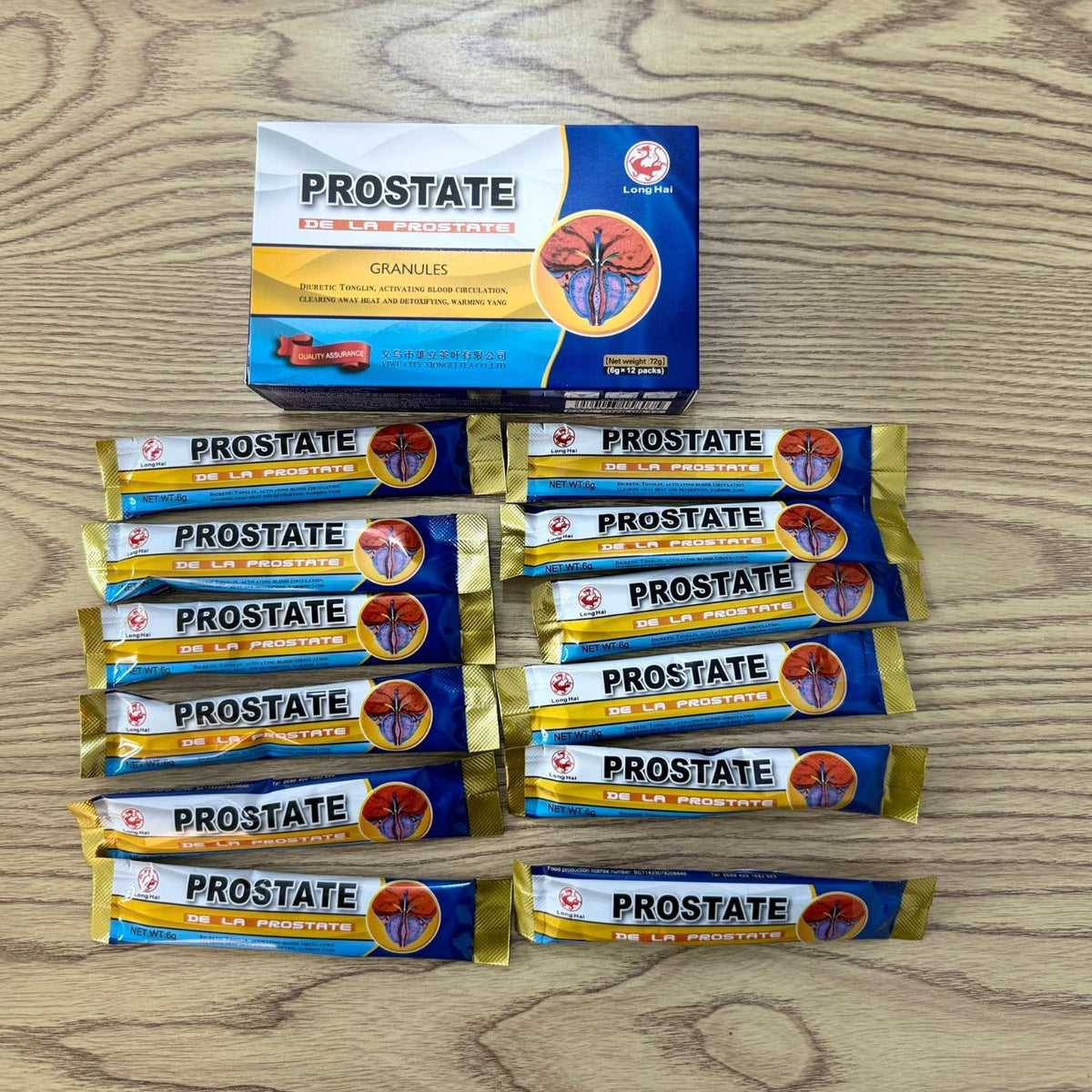 Prostate Tea : Thé contre la prostate et la Faiblesse Sexuelle