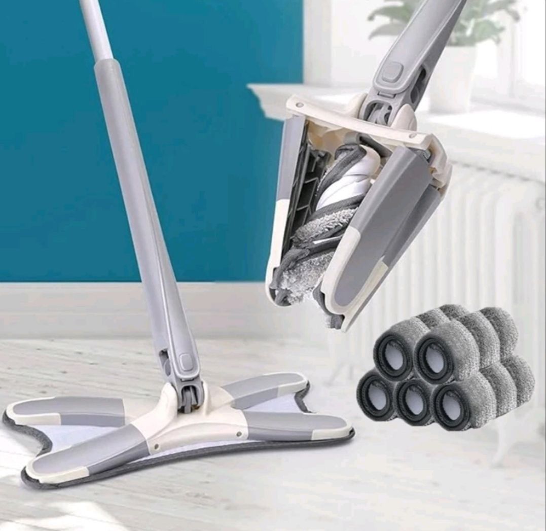 Balai de Nettoyage Réglable Rotative à 360°