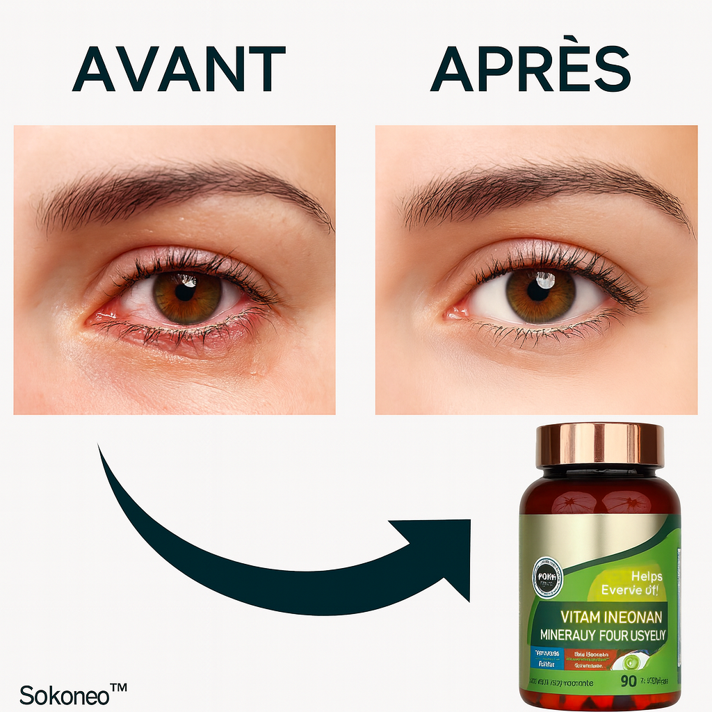 Sokoneo™ Vitamines & Minéraux pour les Yeux