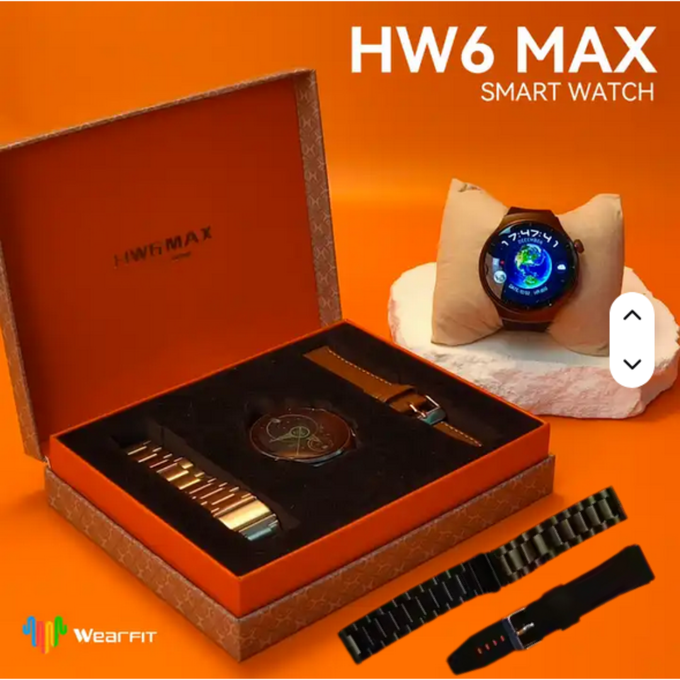 La Montre HW6 MAX Pro 2025 Premium + Cadeau exclusif aujourd'hui